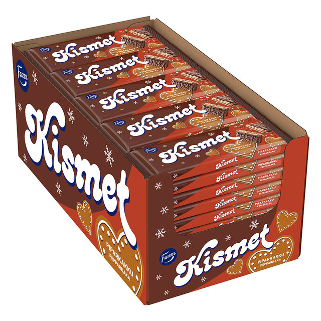 Kismet Gingerbread chocolate bar 41g - Fazer Store