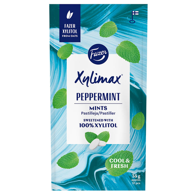 Xylimax Peppermint full xylitol mints 35 g - Fazer Store