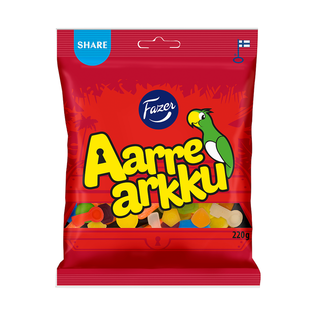 Aarrearkku candy bag 220g - Fazer Store