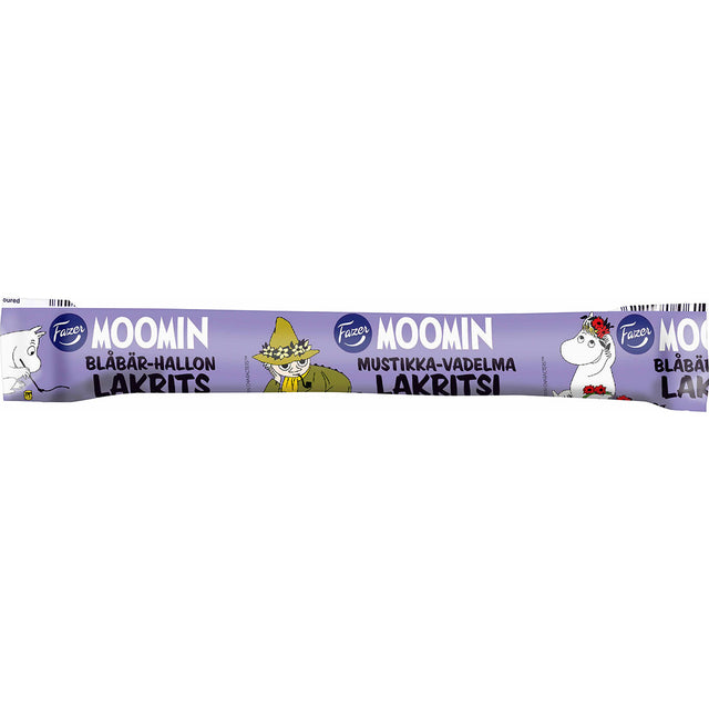 Moomin Blueberry-raspberry liquorice 20 g - Fazer Store EN