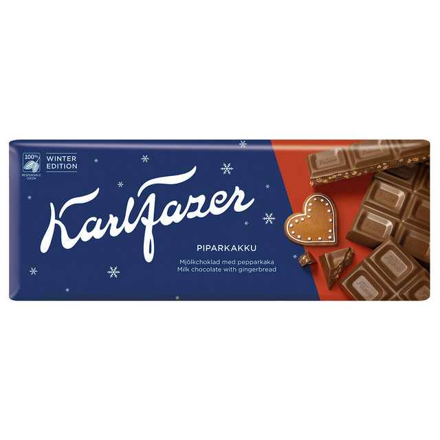 Karl Fazer Winter Edition Gingerbread 200 g - Fazer Store EN