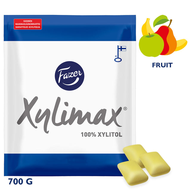 Xylimax Fruit Full Xylitol Chewing Gum 700 g - Fazer Store