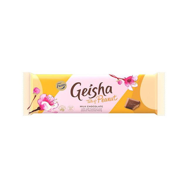 Geisha Taste of Peanut chocolate tablet 100g 20 pcs