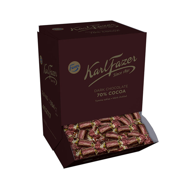 Karl Fazer 70 % Dark Chocolate Pralines 3 kg