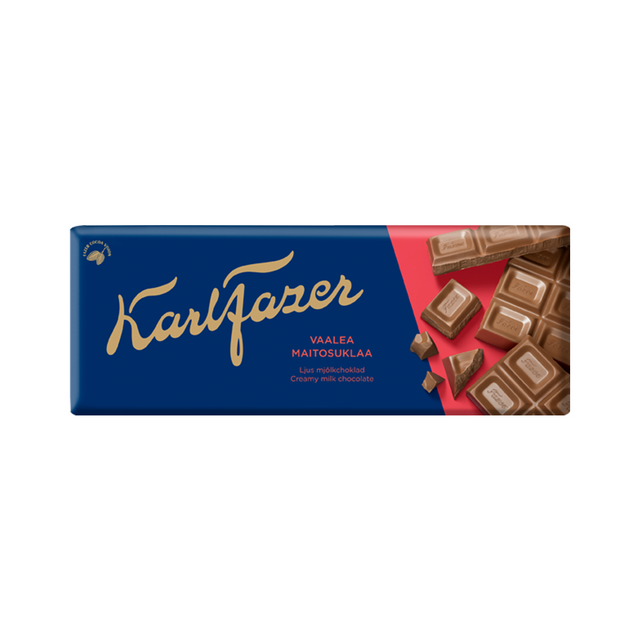 Karl Fazer creamy milk chocolate tablet 180g