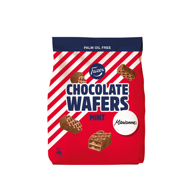 Fazer Chocolate Wafers Marianne 175g