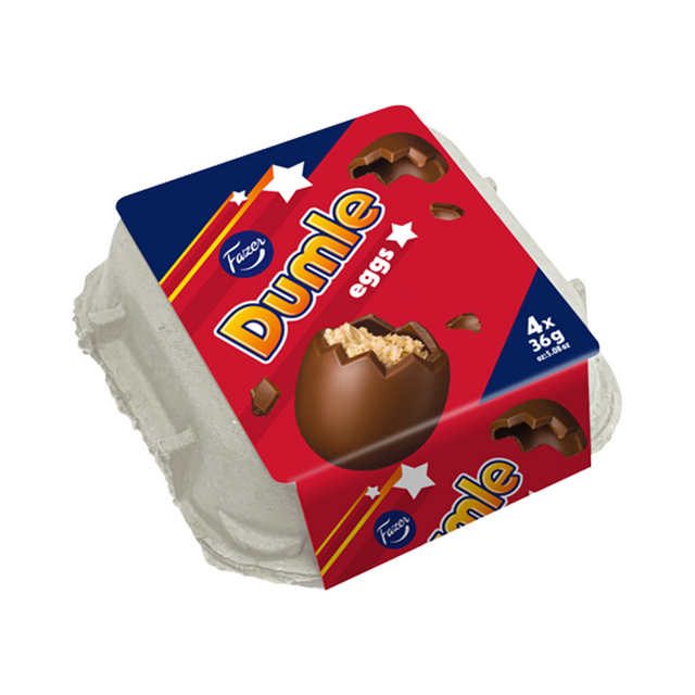 Dumle Mousse egg 4-pack 144g