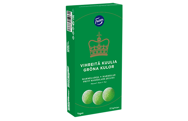 Fazer Green Jellies 260g