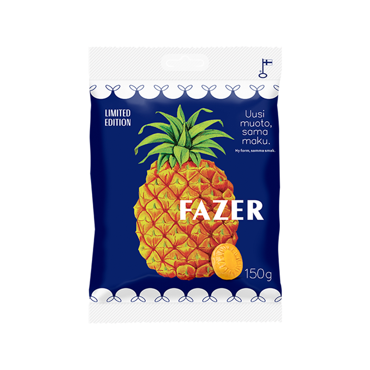 お手頃価格 Ananas Store Fazer - 150g bag candy 旅行かばん・小分けバッグ