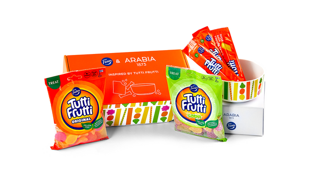 Fazer x Arabia inspired by Tutti Frutti