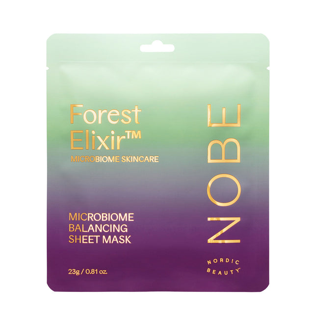 NOBE Forest Elixir Microbiome Balancing Sheet Mask