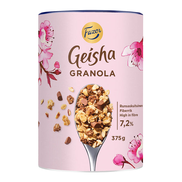 Geisha granola 375 g - Fazer Store