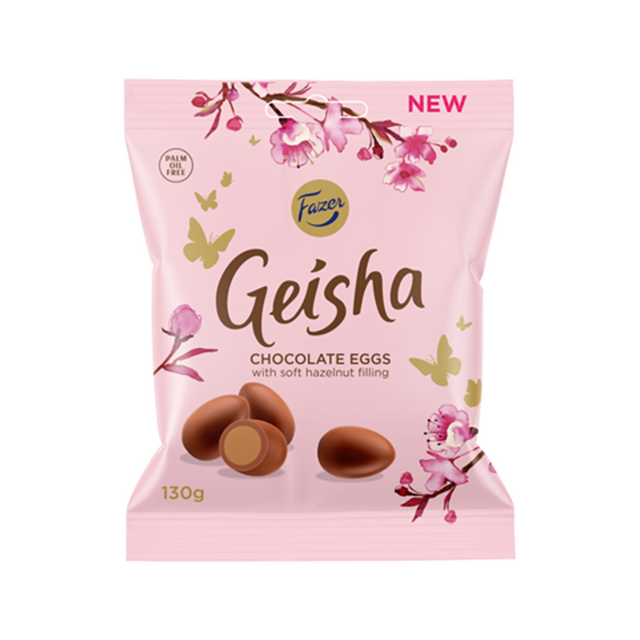 Geisha mini chocolate eggs 130g