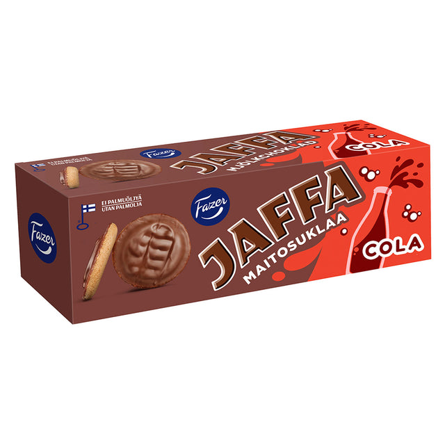 Jaffa Milk chocolate Cola sponge cake 150 g - Fazer Store