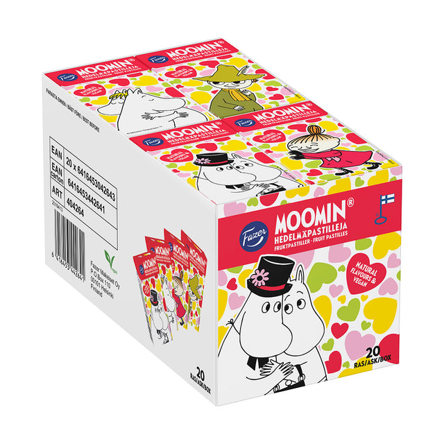 Fazer Moomin fruit pastilles 40 g