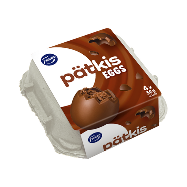 Pätkis Mousse Egg 4-pack, 144g