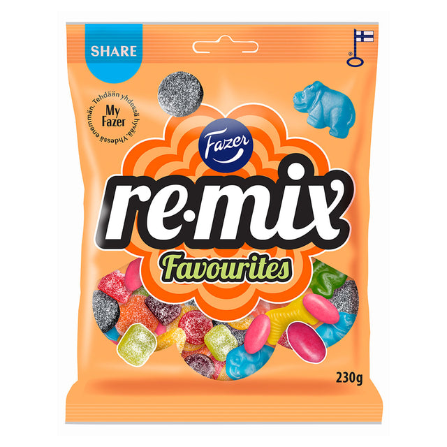 Remix Favourites candy bag 230g - Fazer Store