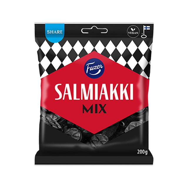 Salmiakki Mix candy bag 200g