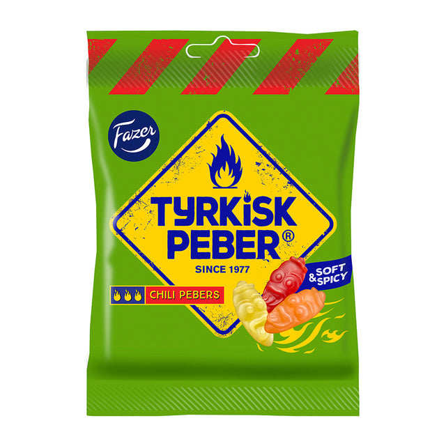 Tyrkisk Peber Chili Pebers candy bag 150g - Fazer Store
