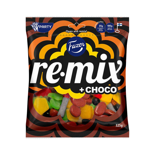 Remix +choco assorted sweets 325 g