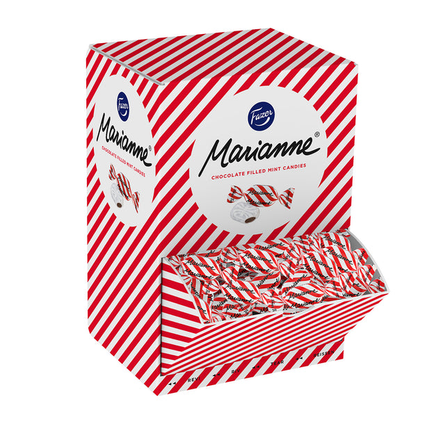 Fazer Fazermint - Original - Finnish - Creamy - Mint - Dark Chocolate -  Chocolates - Pralines - Candies - Box 3,0 kg