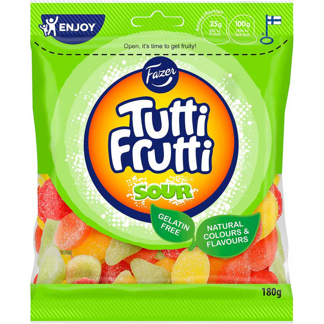 Tutti Frutti Sour 180 g - Fazer Store EN