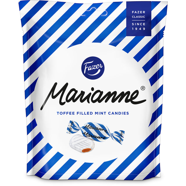 Marianne Toffee 220 g peppermint candies - Fazer Store EN