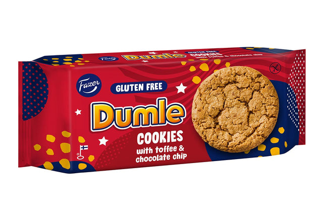 Fazer Dumle Cookies 140g Gluten free - Fazer Store