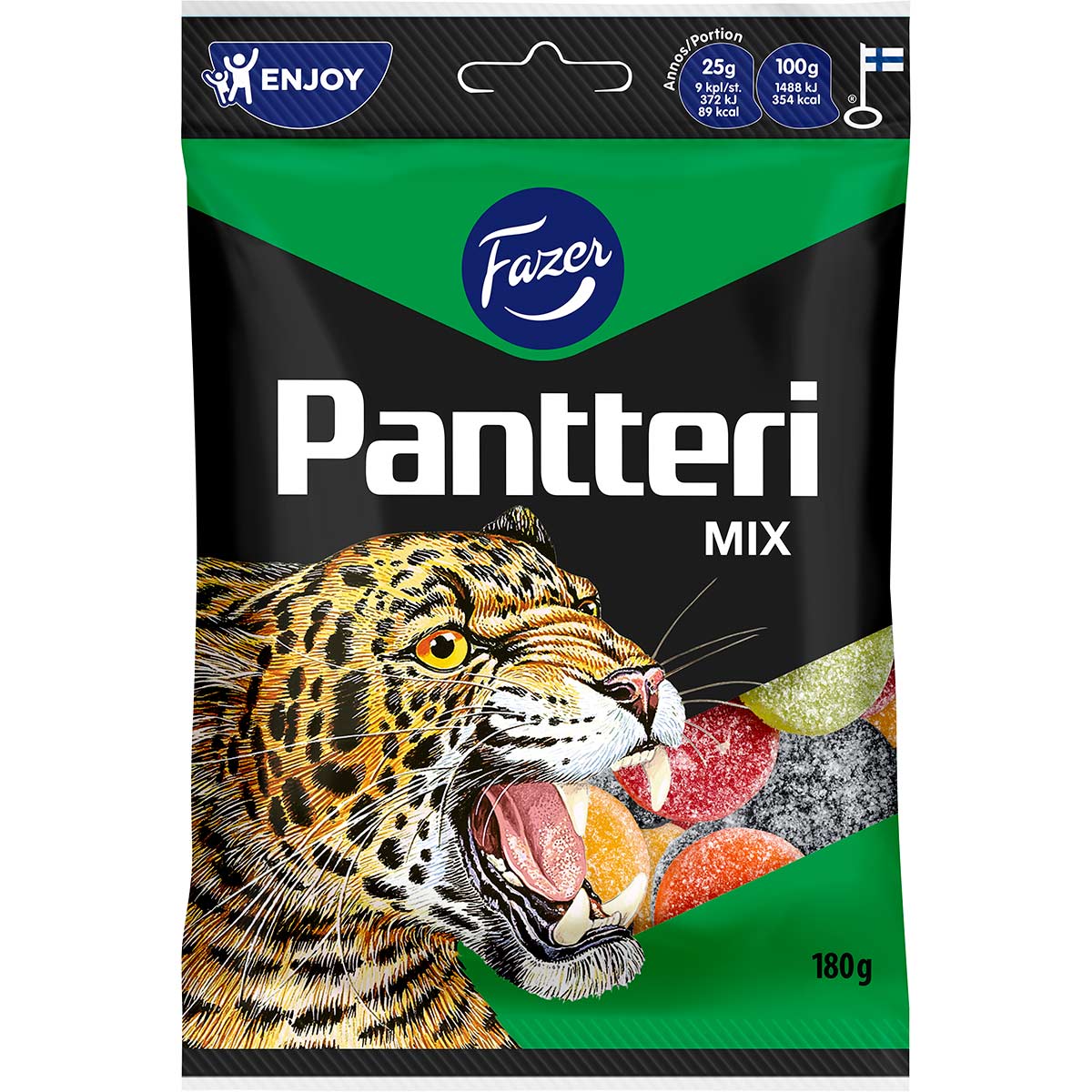 Pantteri Mix wine gums 180 g