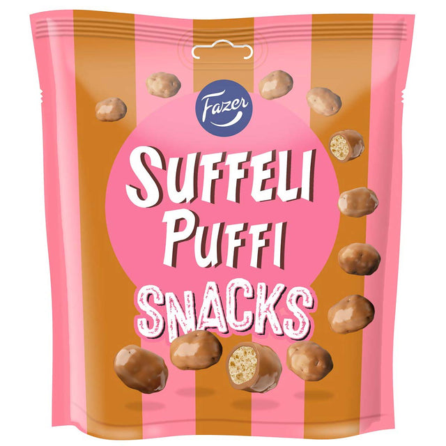 Suffeli Puffi Snacks 180 g - Fazer Store EN