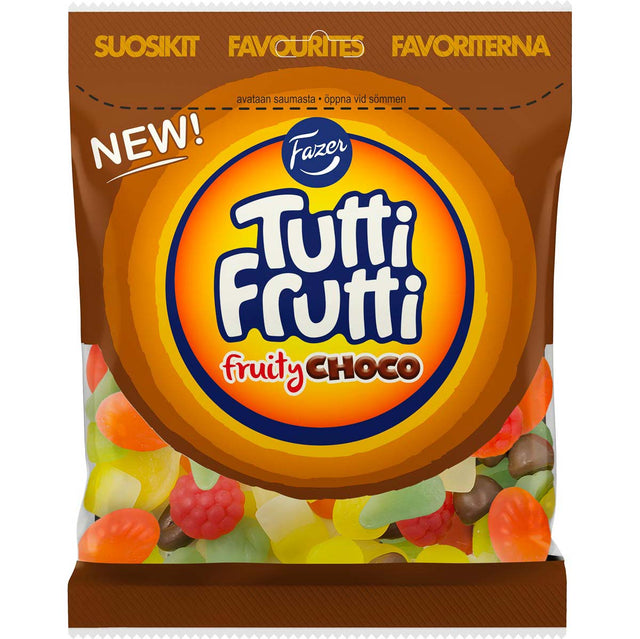 Tutti Frutti Fruity Choco 170 g - Fazer Store EN
