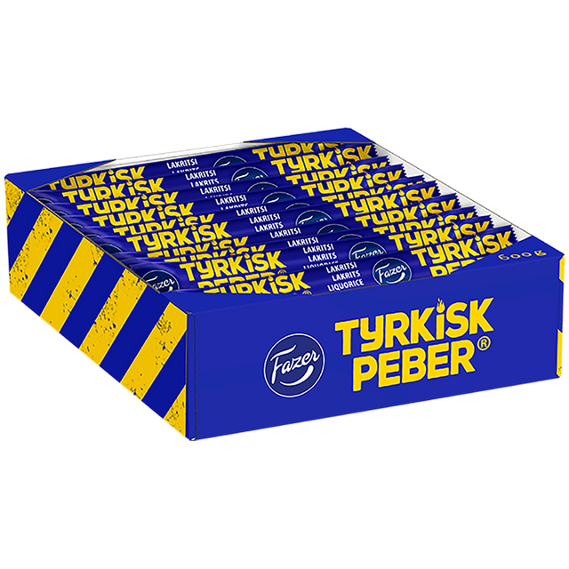 Tyrkisk Peber liquorice 20 g - Fazer Store EN