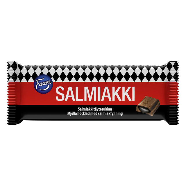 Fazer Salty Liquorice Chocolate100 g - Fazer Store