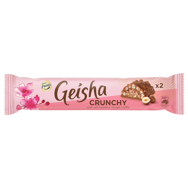 Geisha Crunchy 50 g - Fazer Store