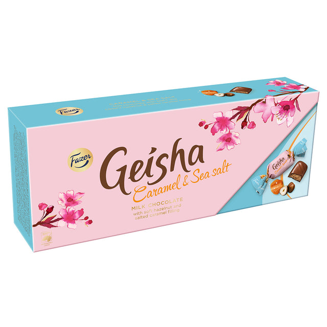 Geisha Caramel & Sea Salt 270g - Fazer Store