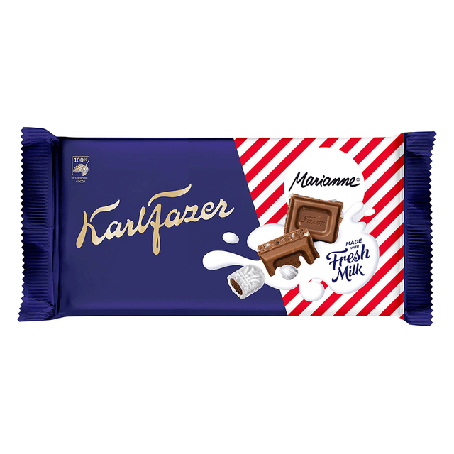 Karl Fazer Marianne milk chocolate 145 g - Fazer Store