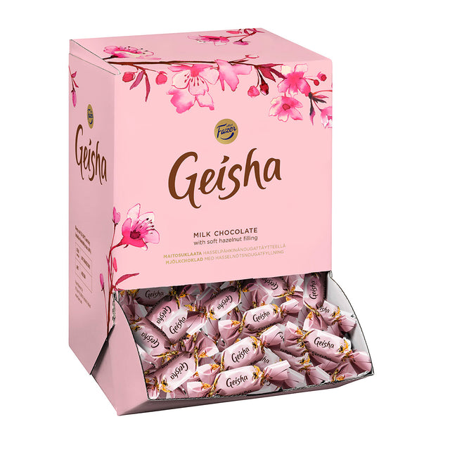 Geisha Milk Chocolate Pralines with Hazelnut Filling 3 kg - Fazer Store EN